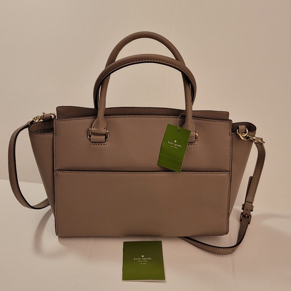 Kate Spade NWT Grove Street Lana color cityscape satchel crossbody bag - Picture 12 of 15